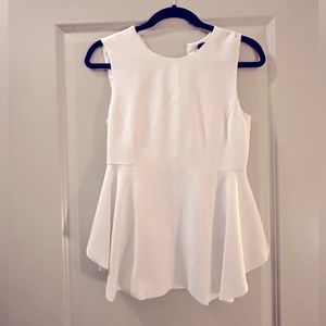 Theory White Elegant Top